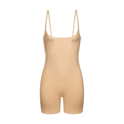 combinaison gainante à poitrine ouvert beige