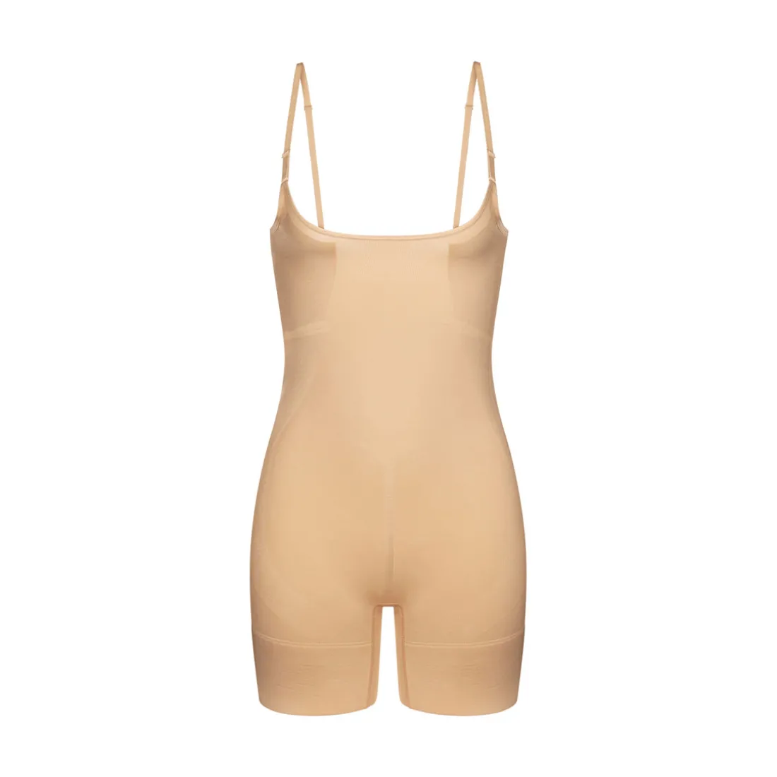 combinaison gainante à poitrine ouvert beige