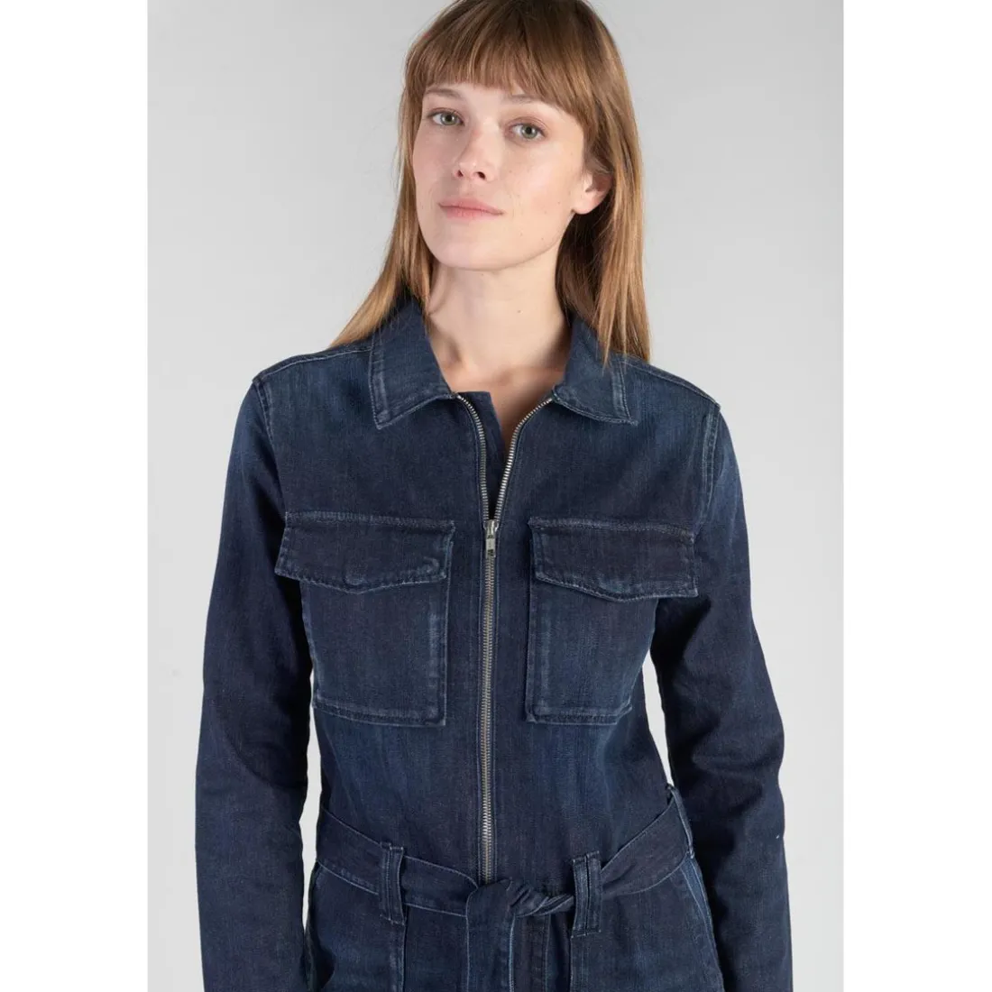 Combinaison OUISA bleu en coton