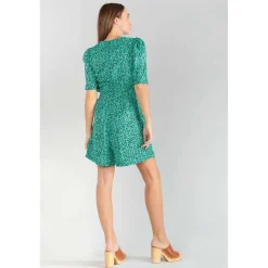 Combinaison short AMIRA bleu