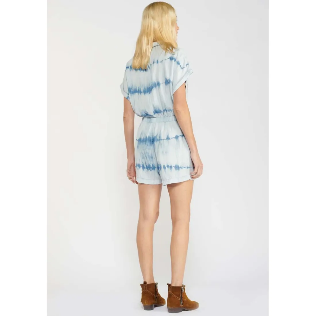 Combinaison short HELLAS bleu