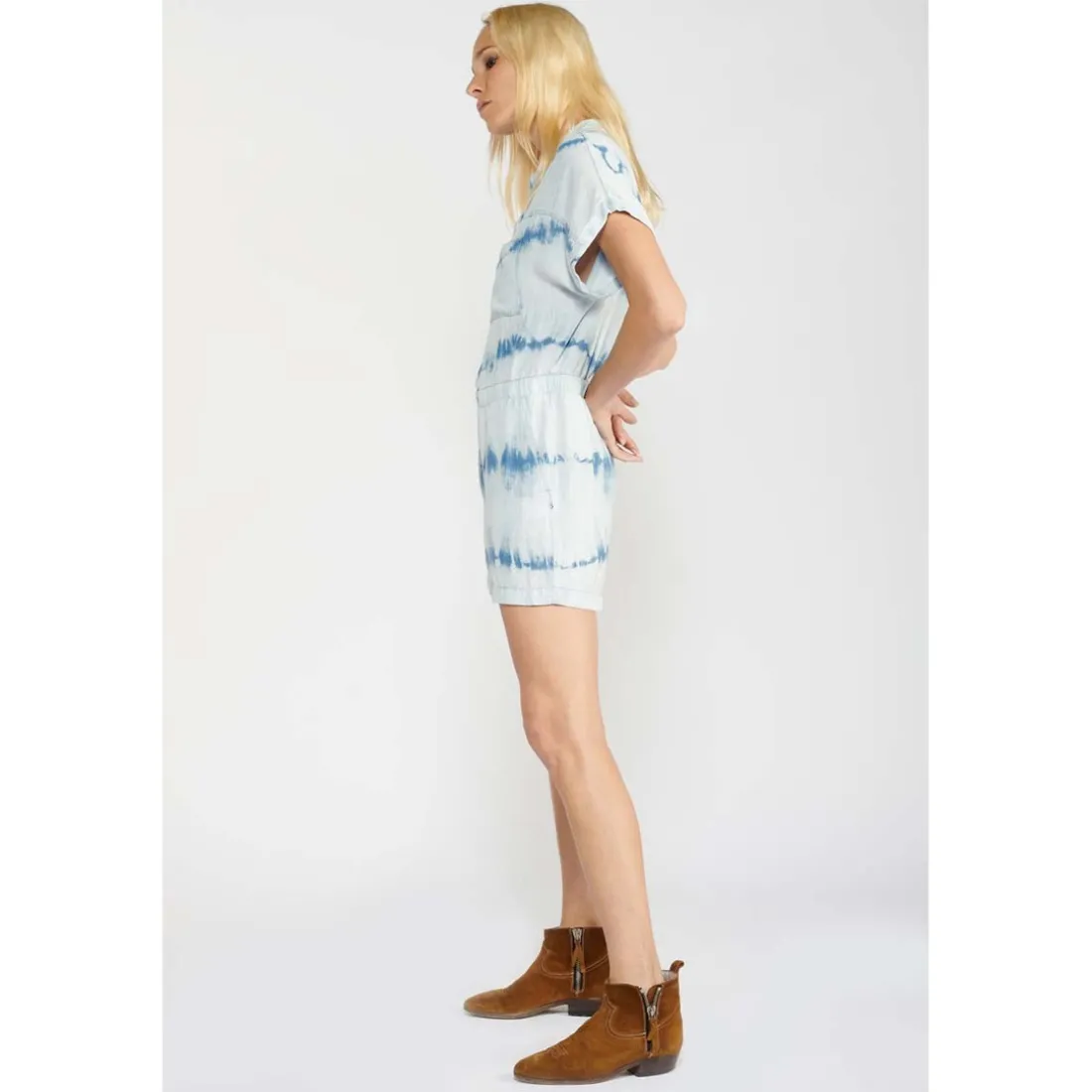 Combinaison short HELLAS bleu