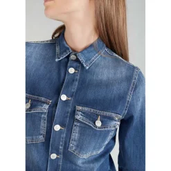 Combinaison skinny en jeans SENA bleu