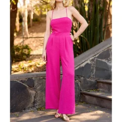 Combi-pantalon LISEL fuchsia