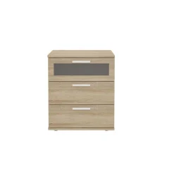 Commode à 3 Tiroirs Chêne SPARROW 2