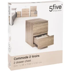 Commode 2 Tiroirs