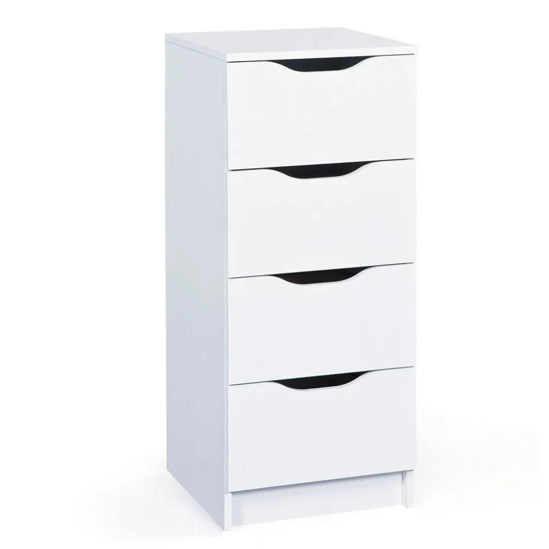 Commode 4 tiroirs Blanc MAURATI