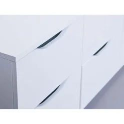 Commode 6 tiroirs Blanc MAURATI