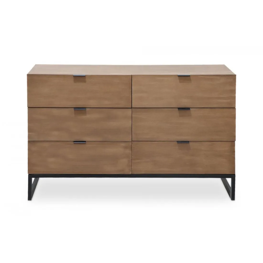 Commode 6 tiroirs Chêne Clair RAPA