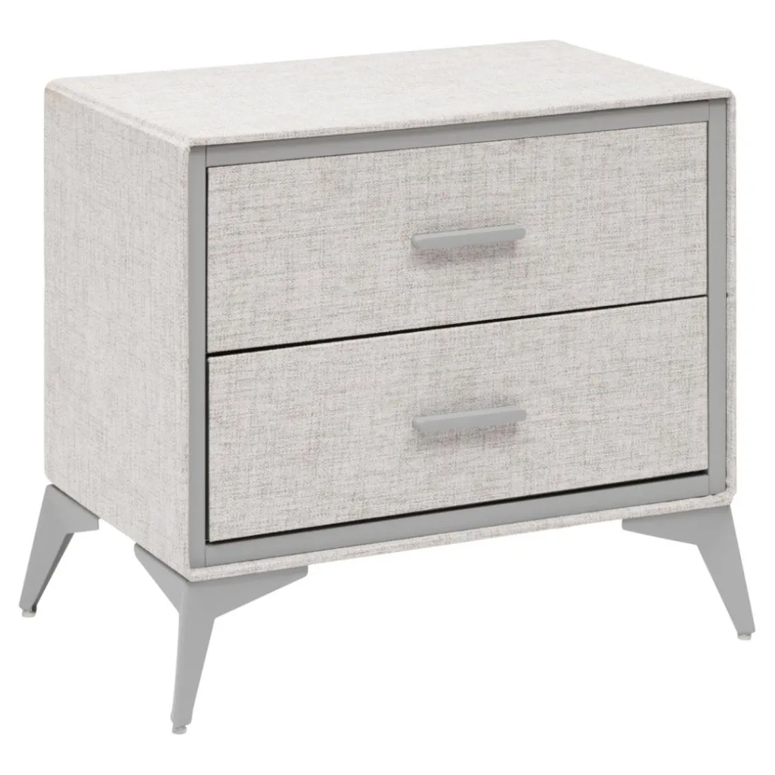 Commode 2 tiroirs Granite gris