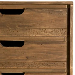 Commode ANDY Scandi Bois 4 Tiroirs Sapin