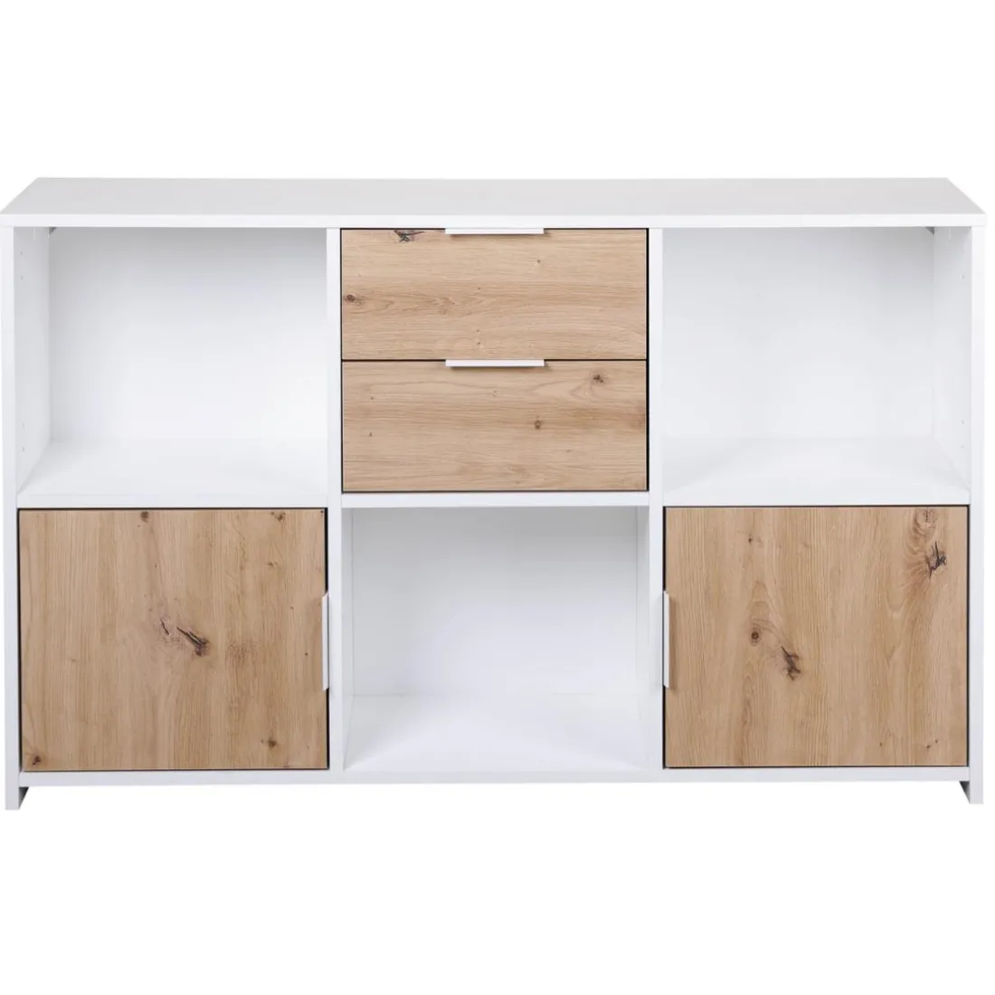 Commode PEPETO 2 tiroirs / 2 portes / 3 niches