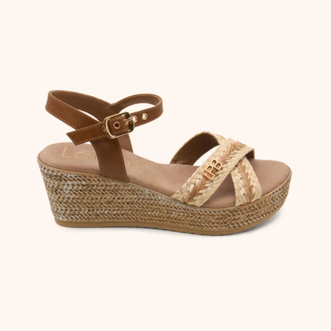 Compensées LYLIA camel
