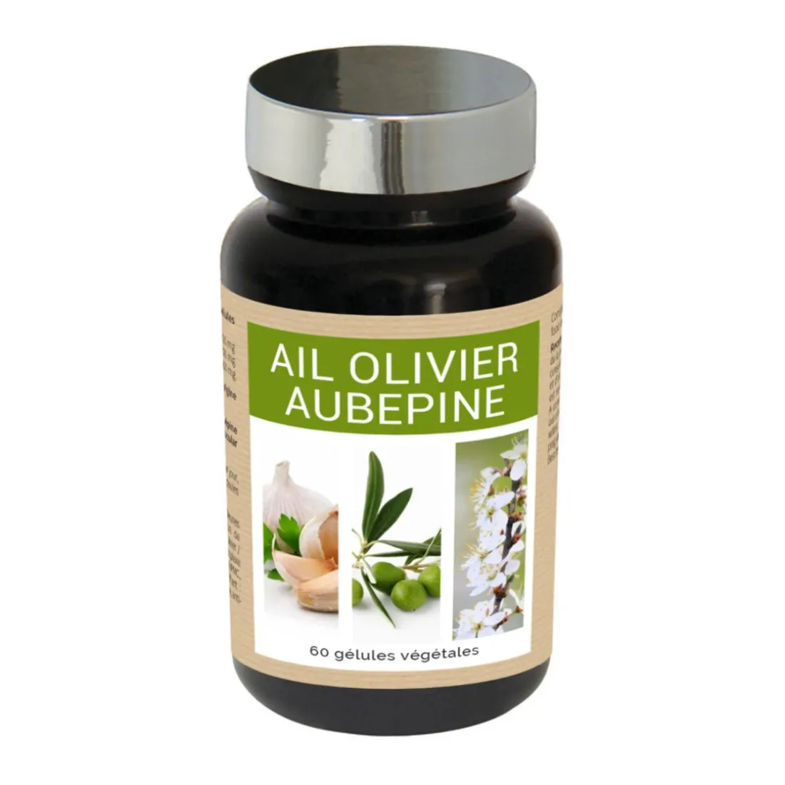 Complément alimentaire Ail Olivier Aubépin