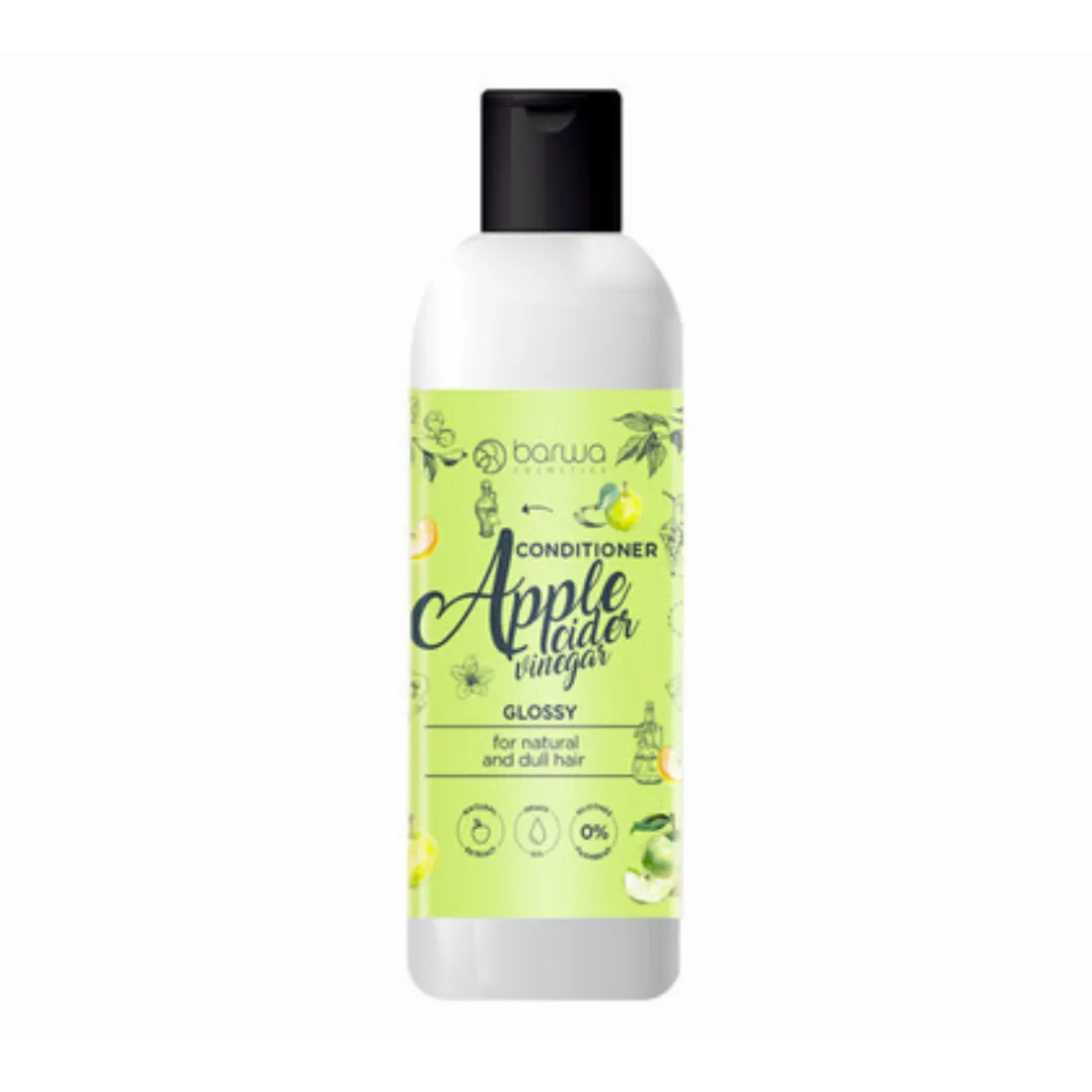 Conditionneur régénérant au vinaigre de cidre cheveux naturels et ternes