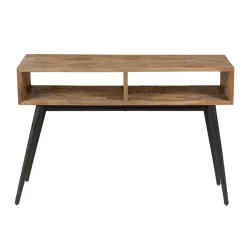 Console 2 niches en bois