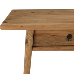 Console 2 tiroirs bois pin recyclé SANDY