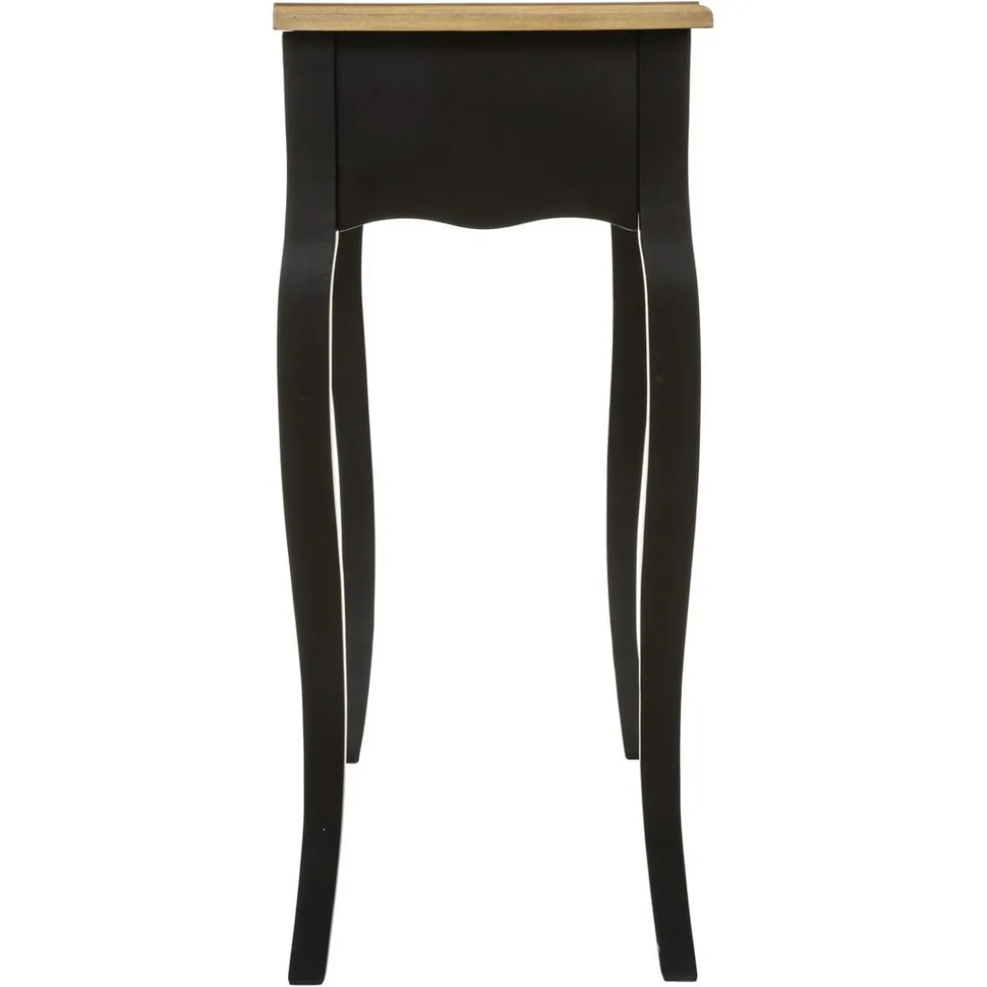 Console 2 Tiroirs Noir Chrysa