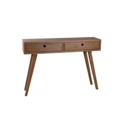 Console 2 tiroirs style scandinave - Cannelle