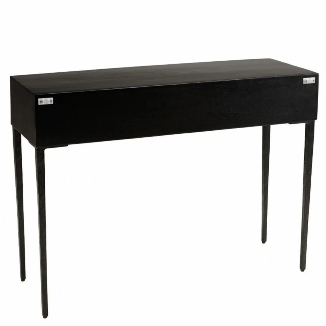 Console en bois de manguier massif noire