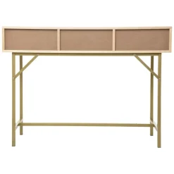 Console RAYO 3 Tiroirs Cannage