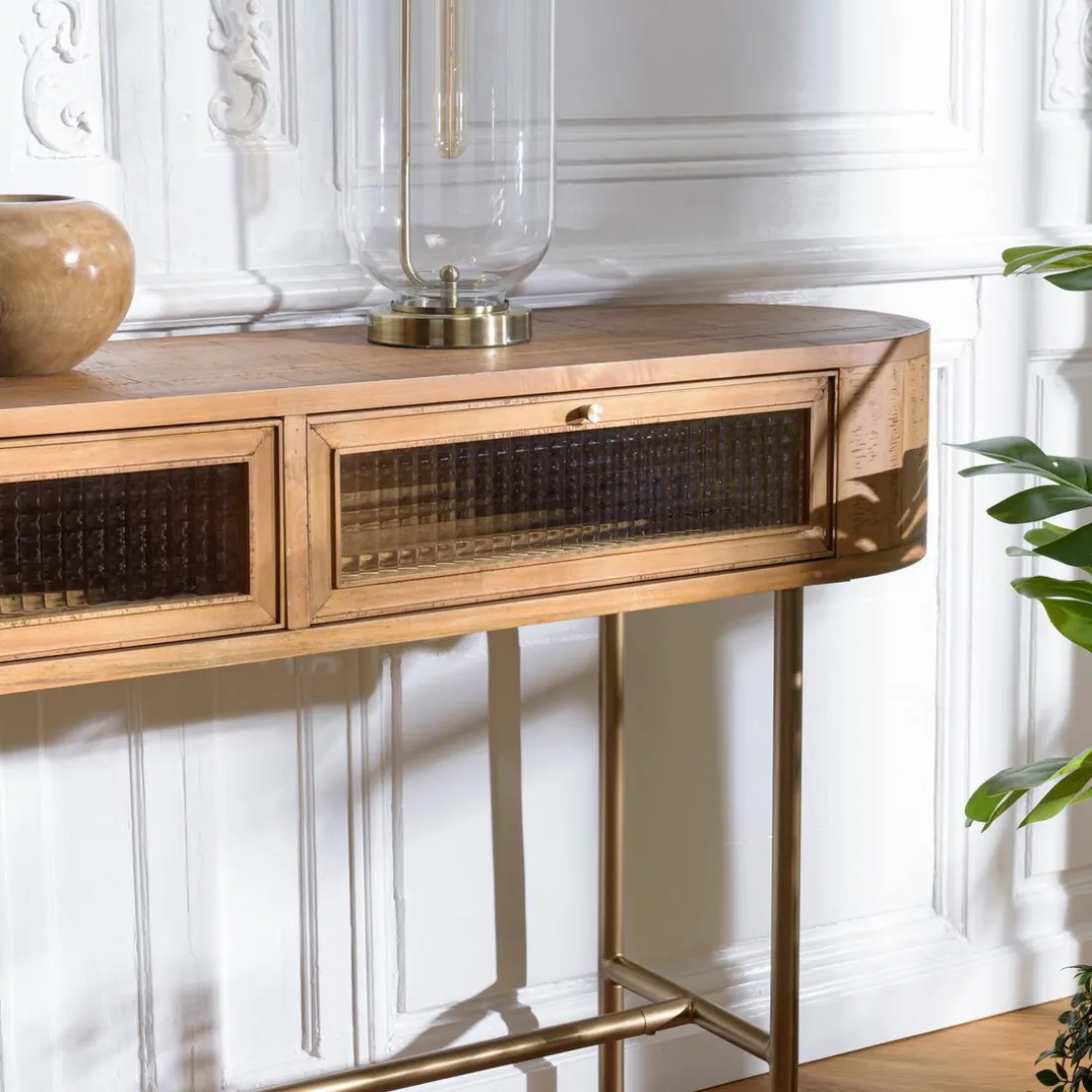Console YSEULT 2 tiroirs