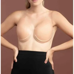 Coques adhésives sculptantes silicone Beige Bye Bra