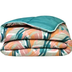 Couette chaude ALYZEE 140x200 vert foncé