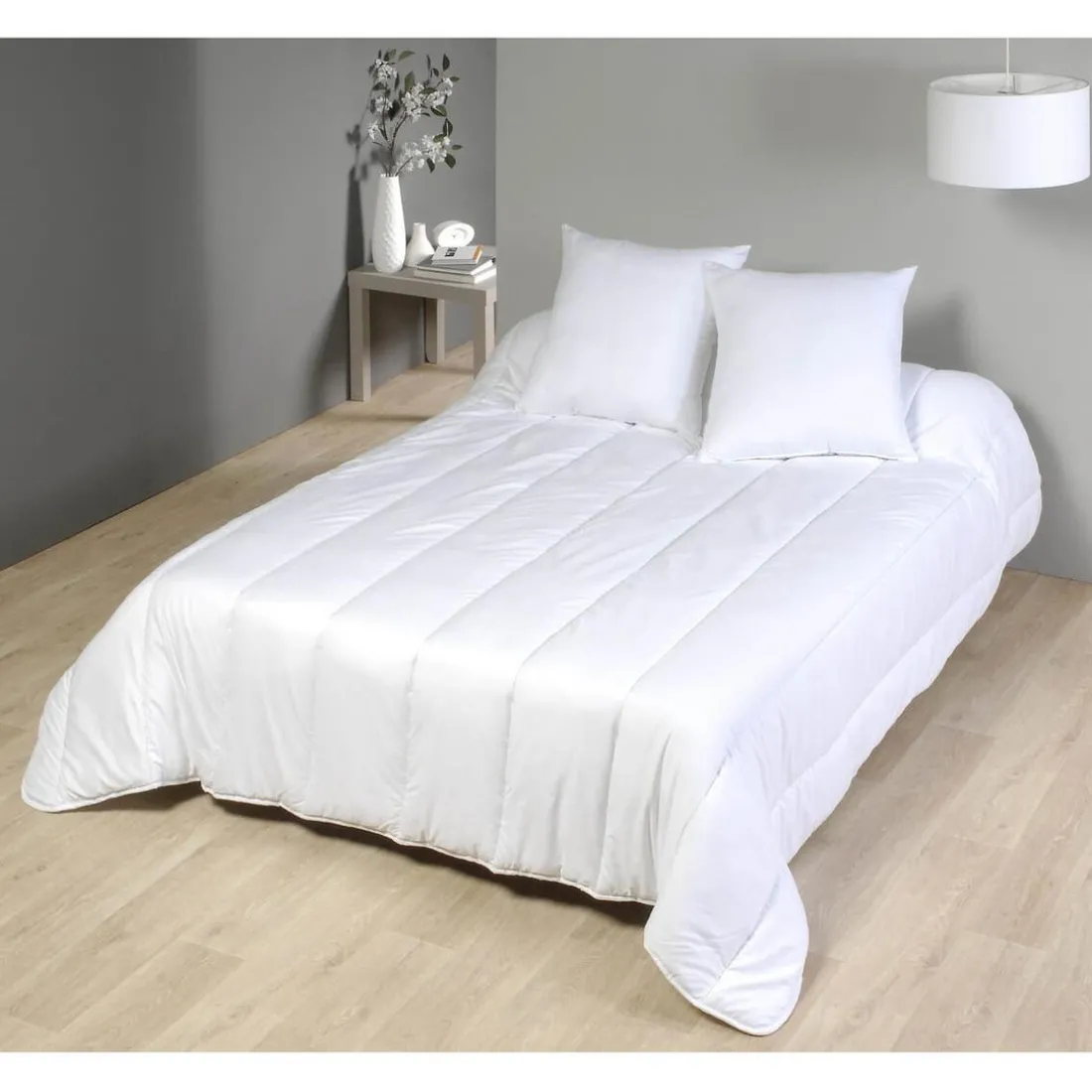 Couette Chaude Blanche Lavable à 95°C