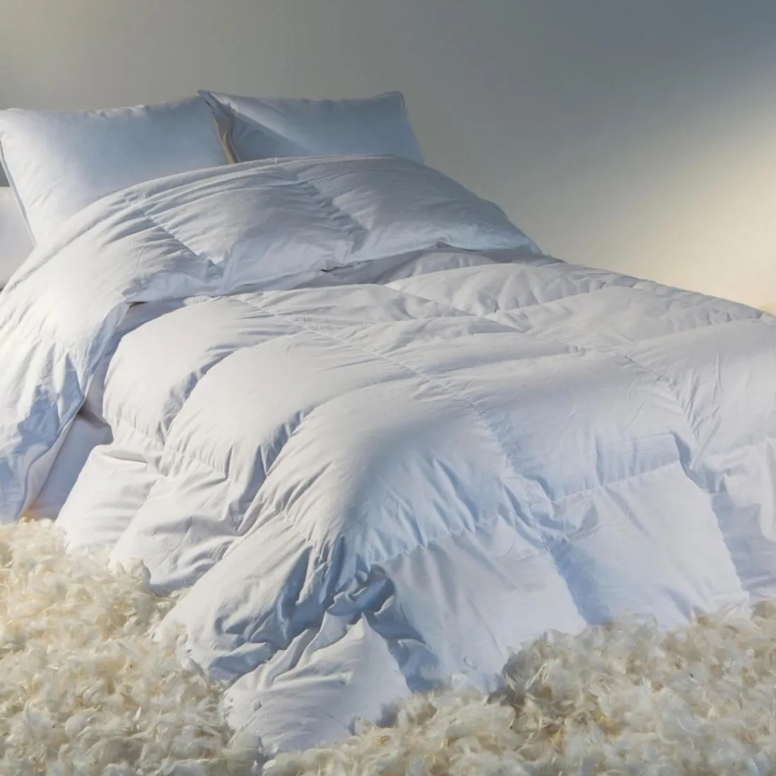 Couette Tempérée 30% duvet 300 gr/m² DOLCE