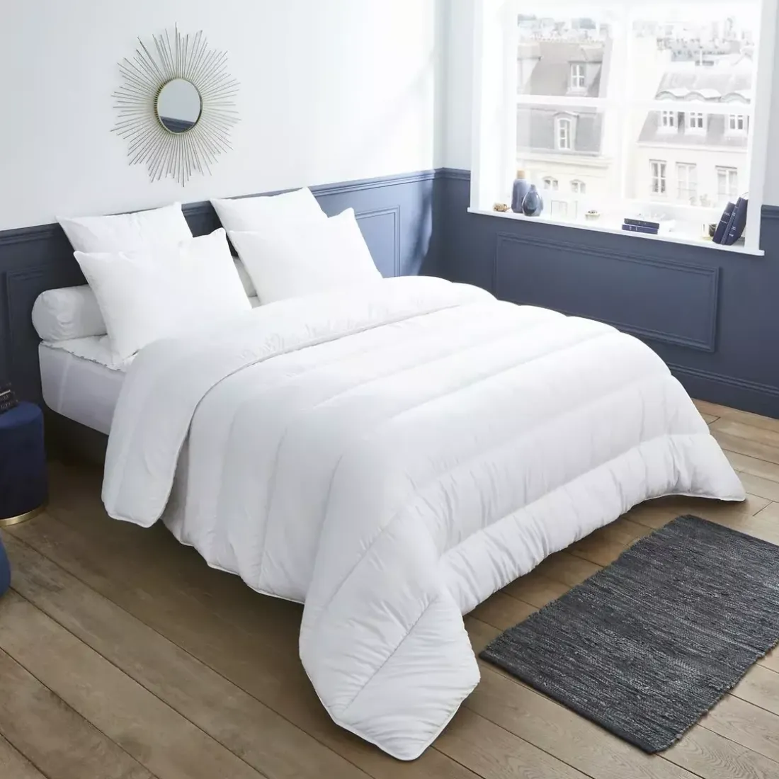 Couette Unie DODO MAISON ANTI-ACARIENS Chaude