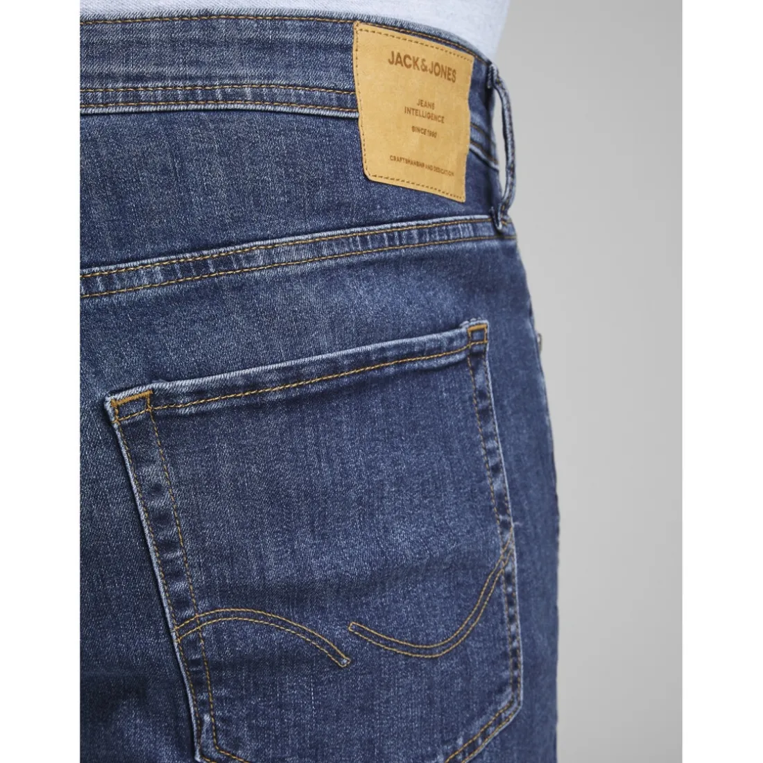 Coupe slim droite Slim Fit Bleu