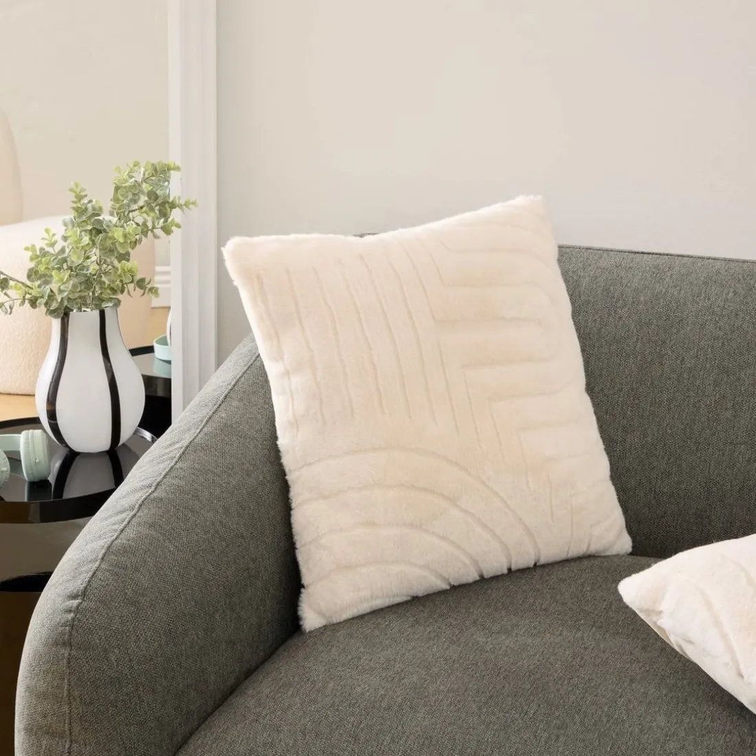 Coussin Arka - ivoire