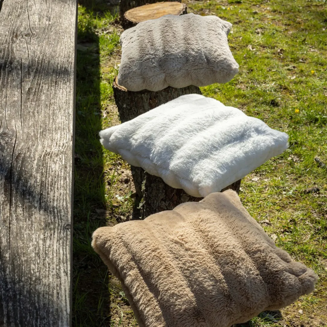 Coussin Astrid Neige