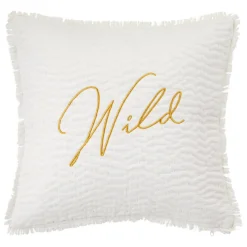 Coussin brodé