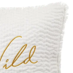 Coussin brodé