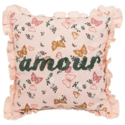 Coussin brodé