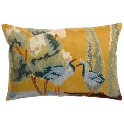 Coussin brodé LOLA Multicolore