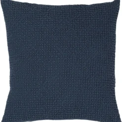Coussin coton Maia Bleu Navy