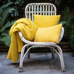 Coussin coton Maia Ecru Craie