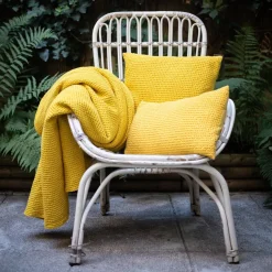 Coussin coton Maia Ficelle Lin