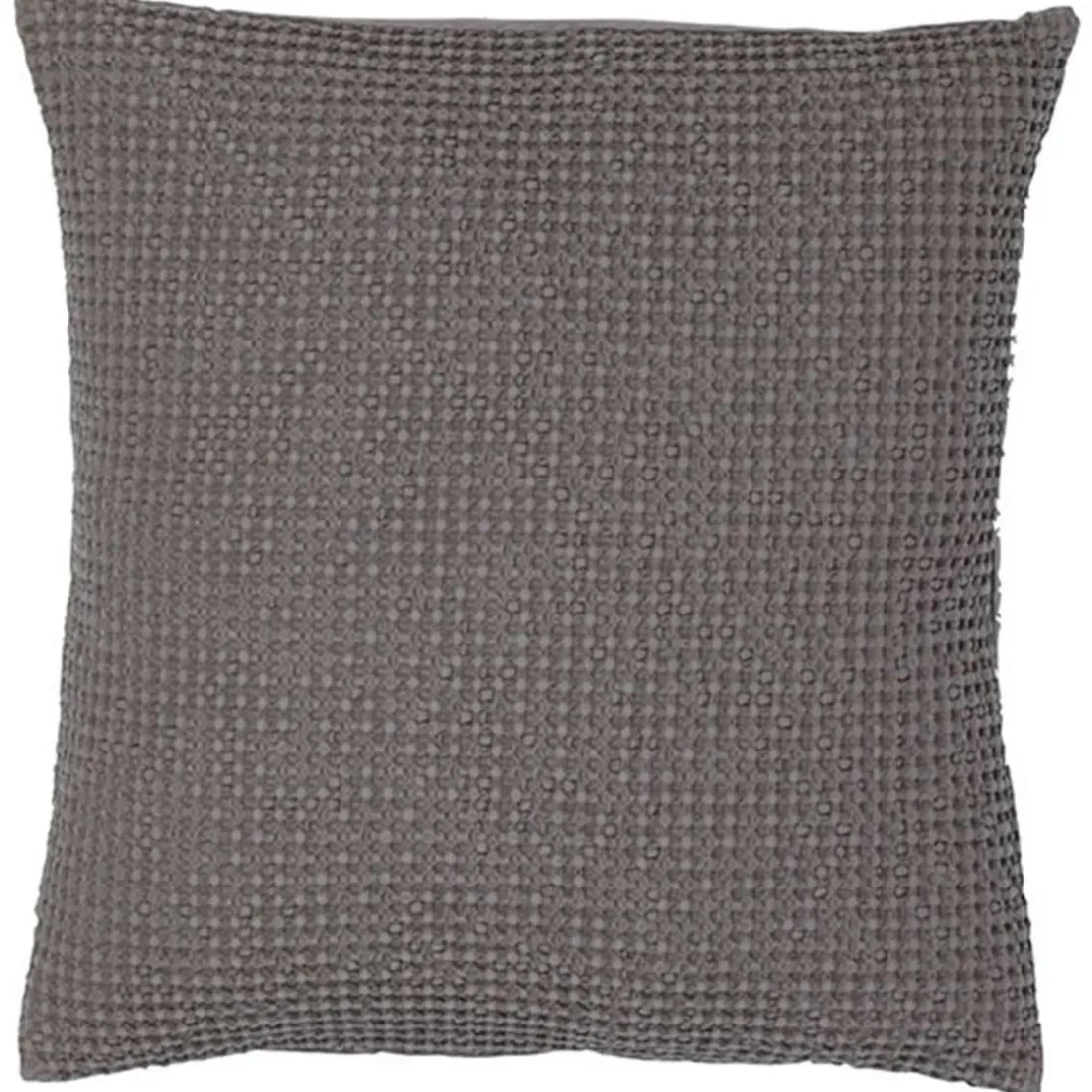 Coussin coton Maia Gris Tourterelle