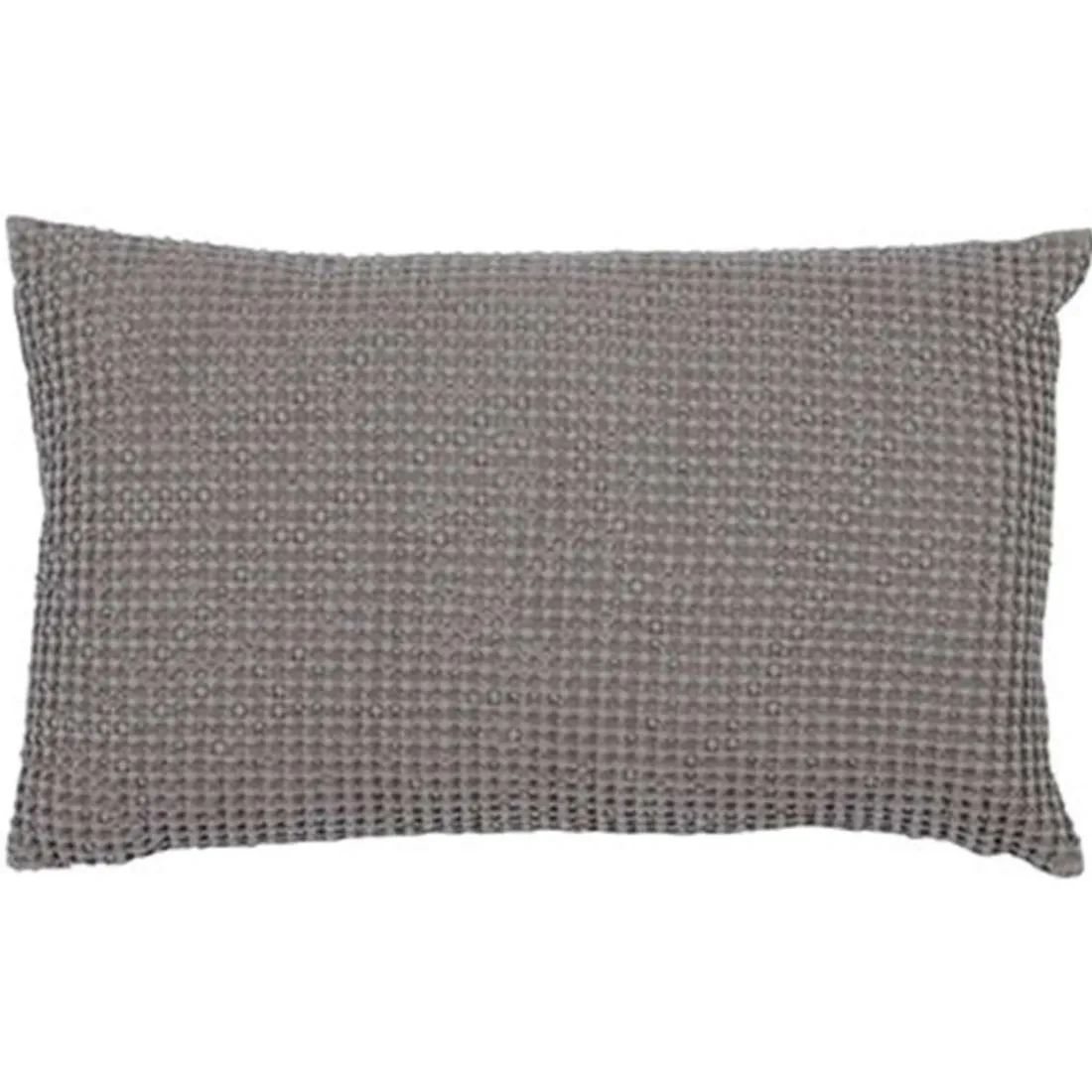 Coussin coton Maia Gris Tourterelle