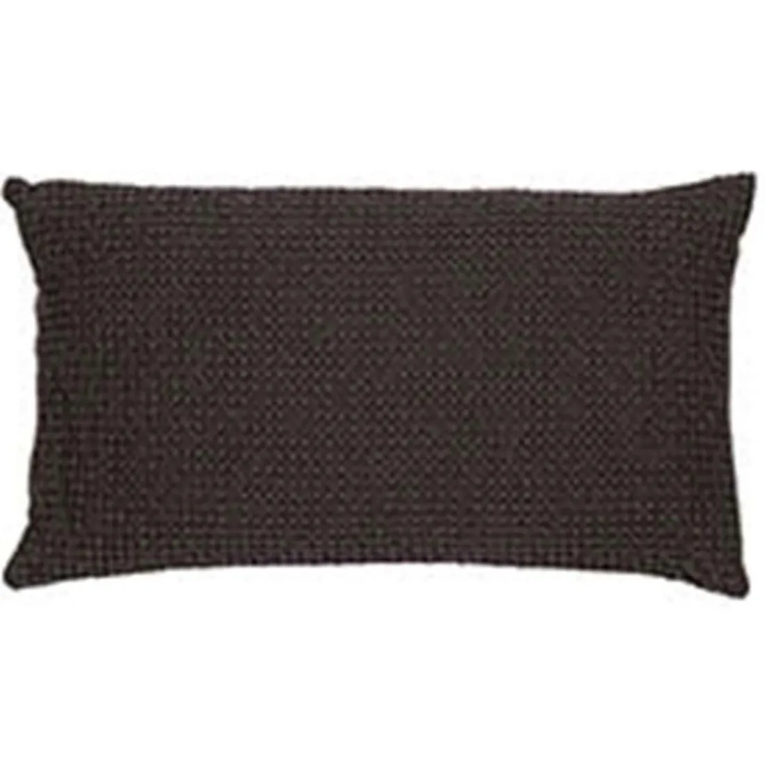 Coussin coton Maia Noir Carbone