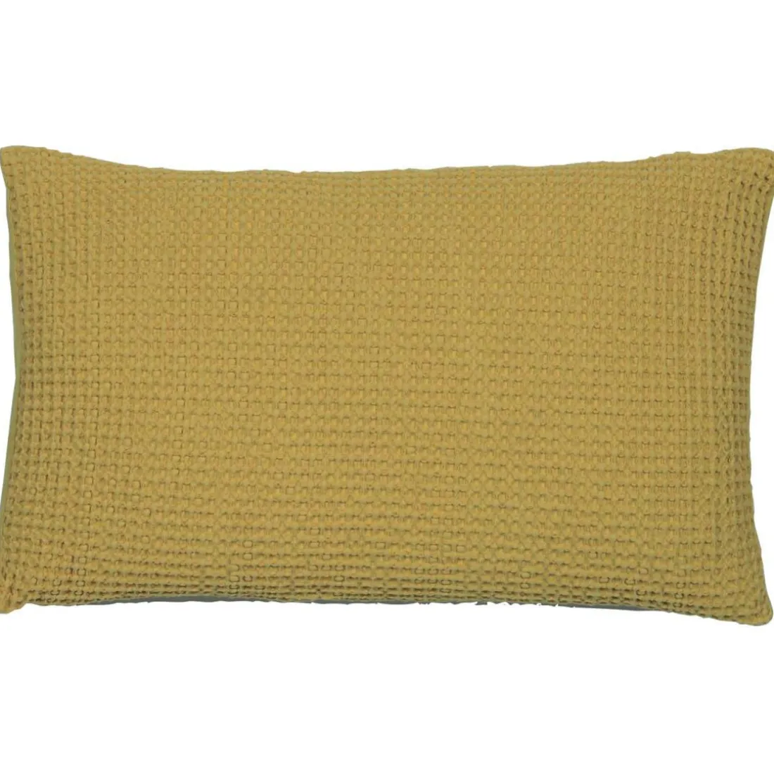 Coussin coton Maia Vert Badiane