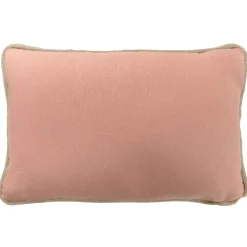 Coussin coton recyclé CORDIA rose