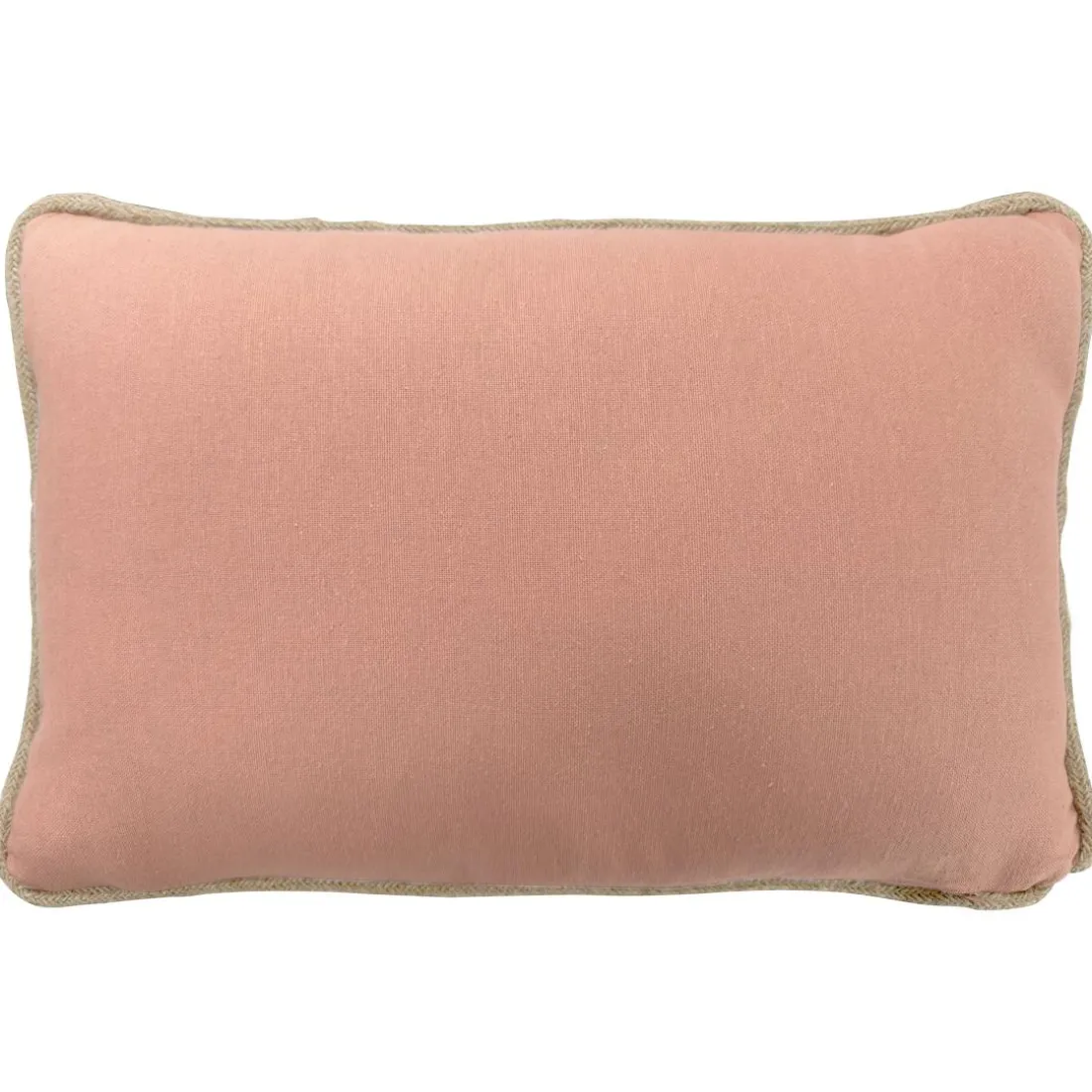 Coussin coton recyclé CORDIA rose