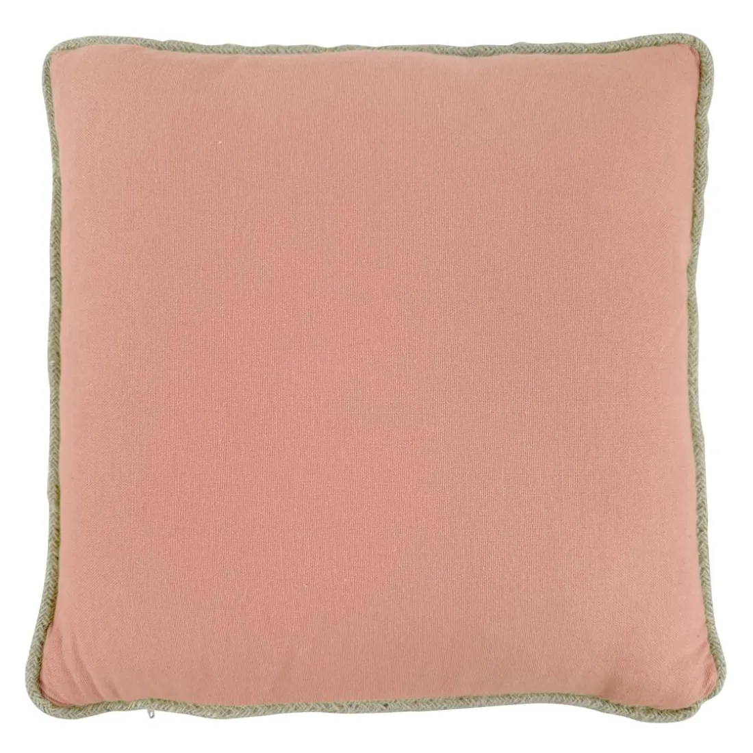 Coussin coton recyclé CORDIA rose