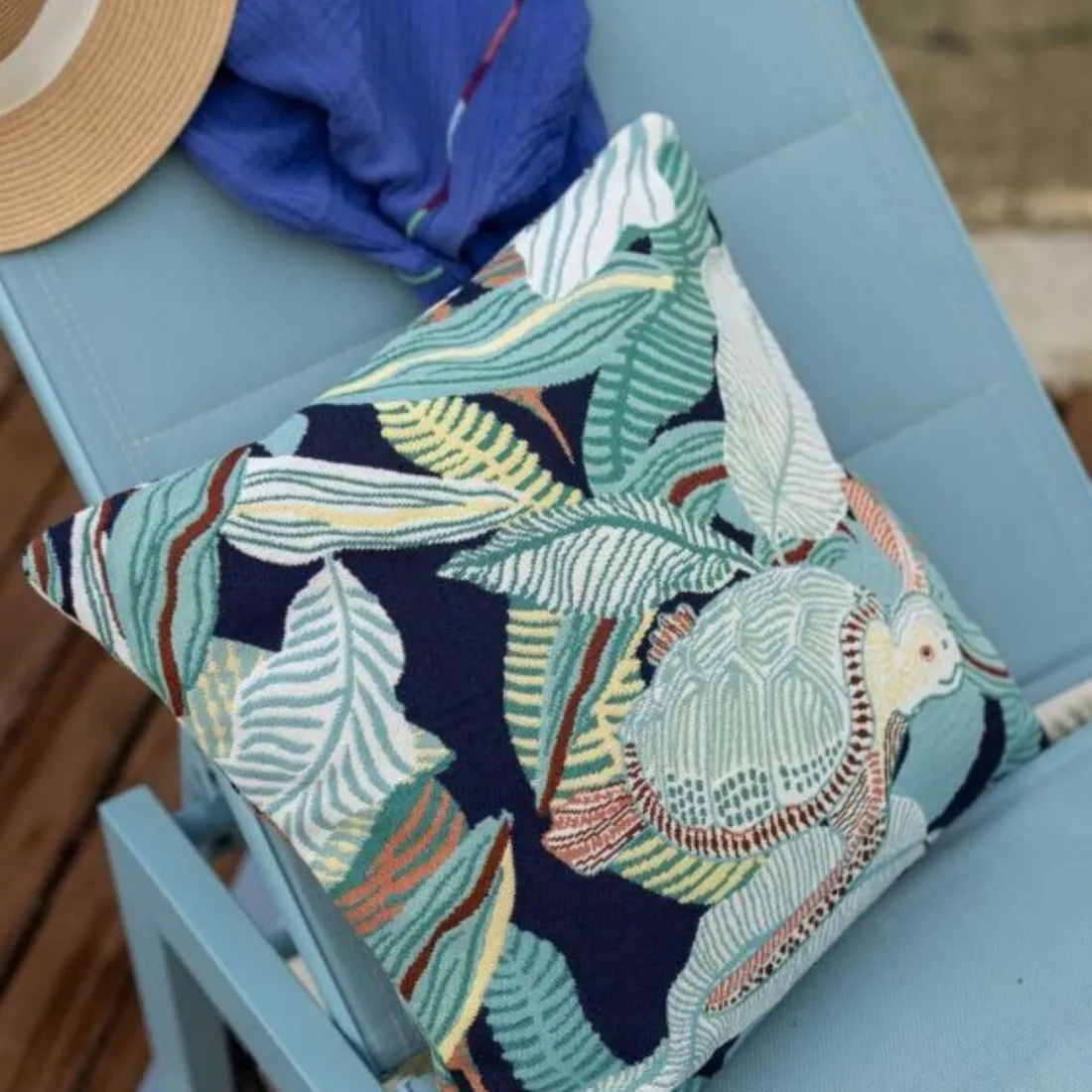 Coussin Dori outdoor Lagon