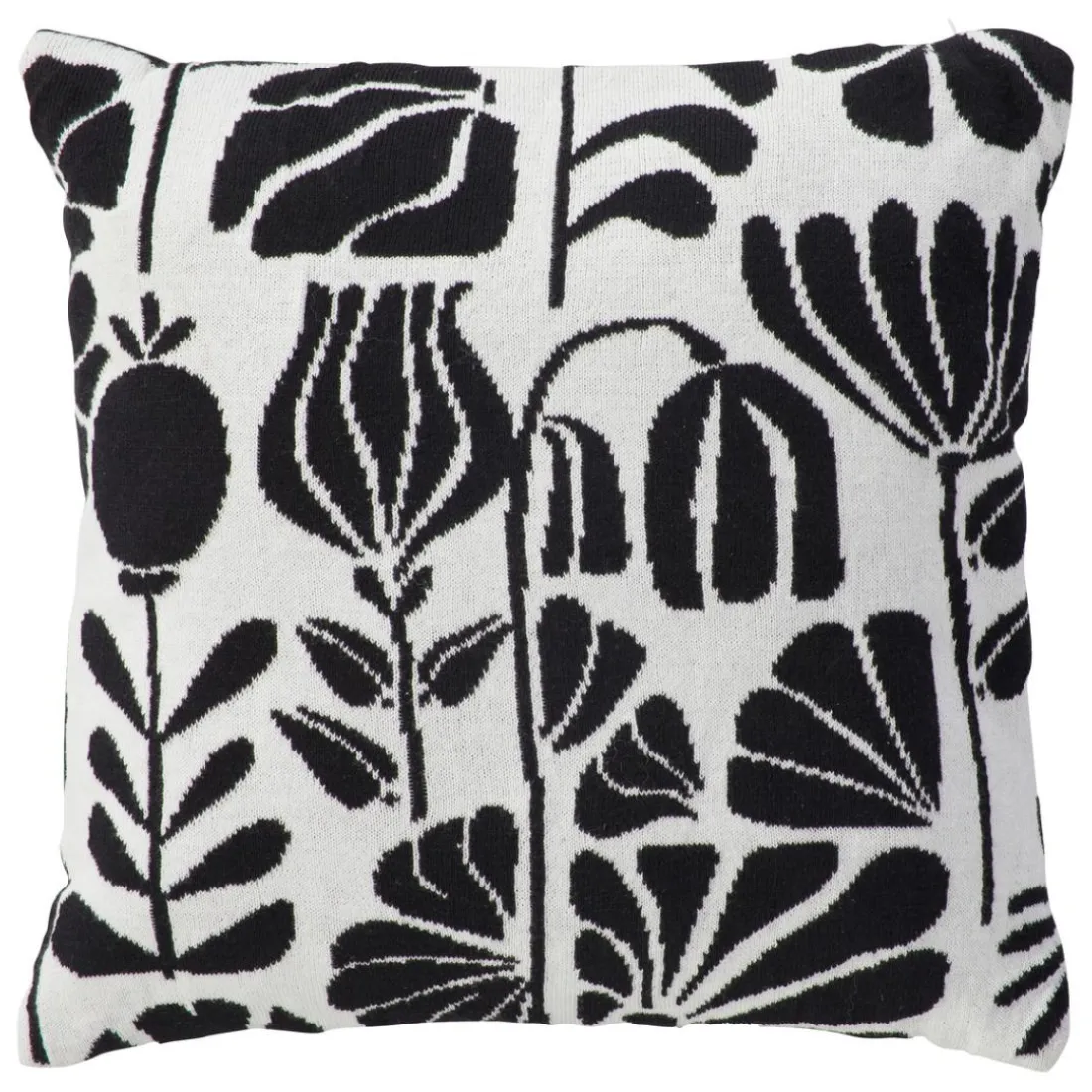 Coussin effet tricot